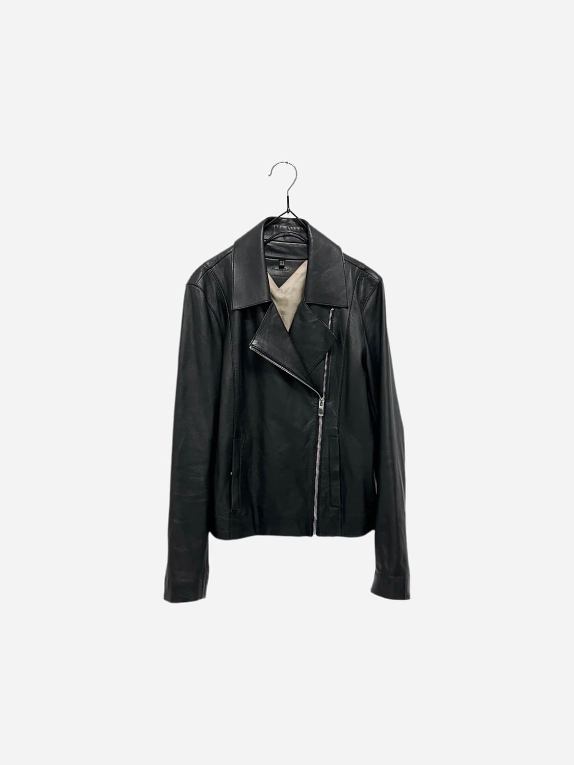 마시모 두띠 massimo dutti 양가죽 레더 라이더 자켓 상품이미지1