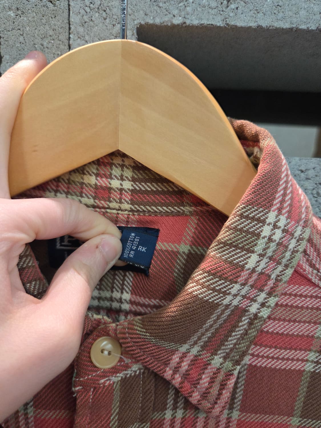 PRL 폴로 랄프로렌 엘보우 스웨이드 패치 체크 셔츠 상품이미지9