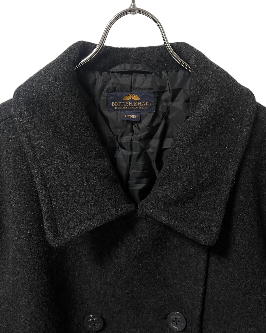 British Quilted Double Coat 상품이미지6