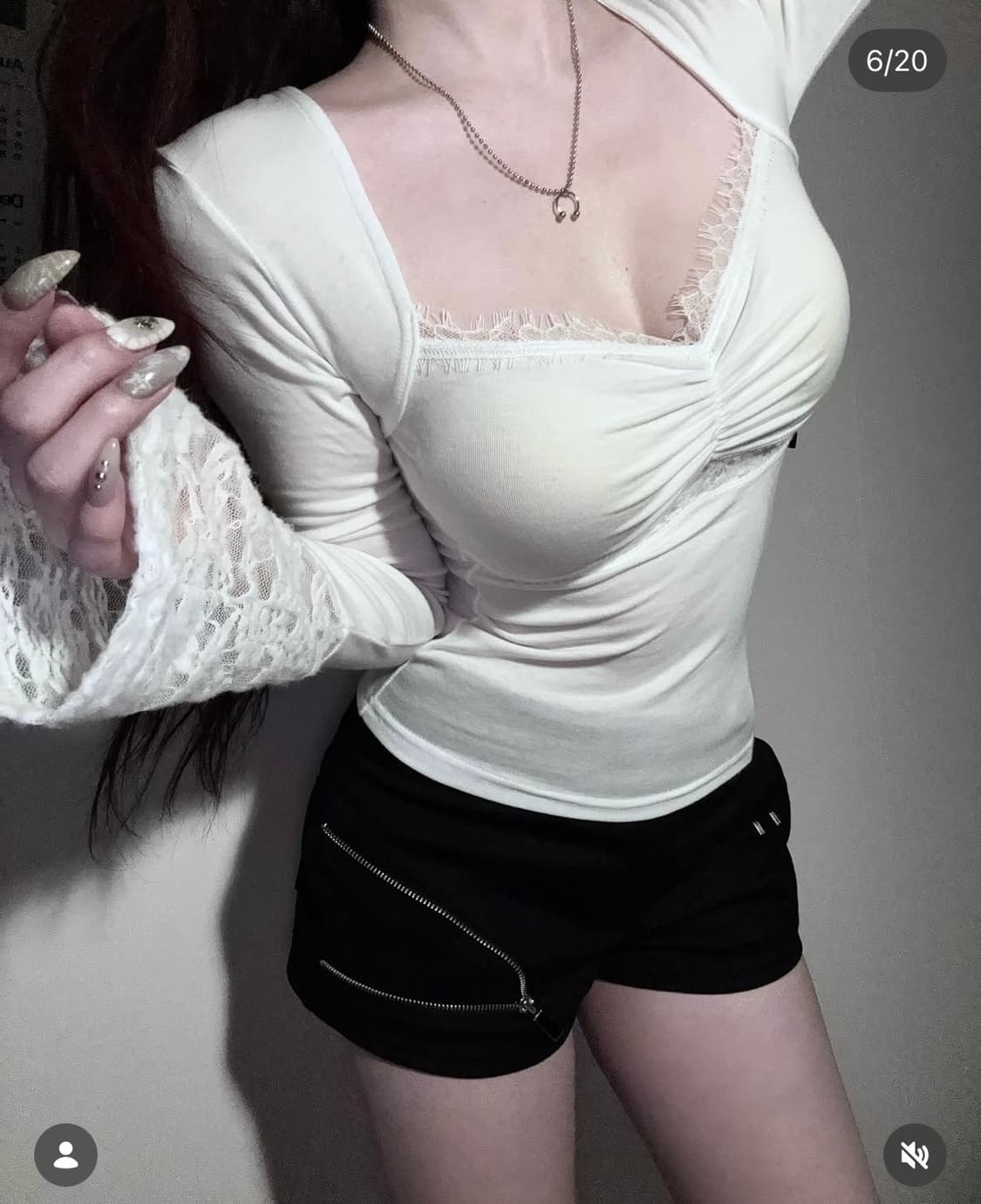 쇠아 레이스탑 상품이미지3