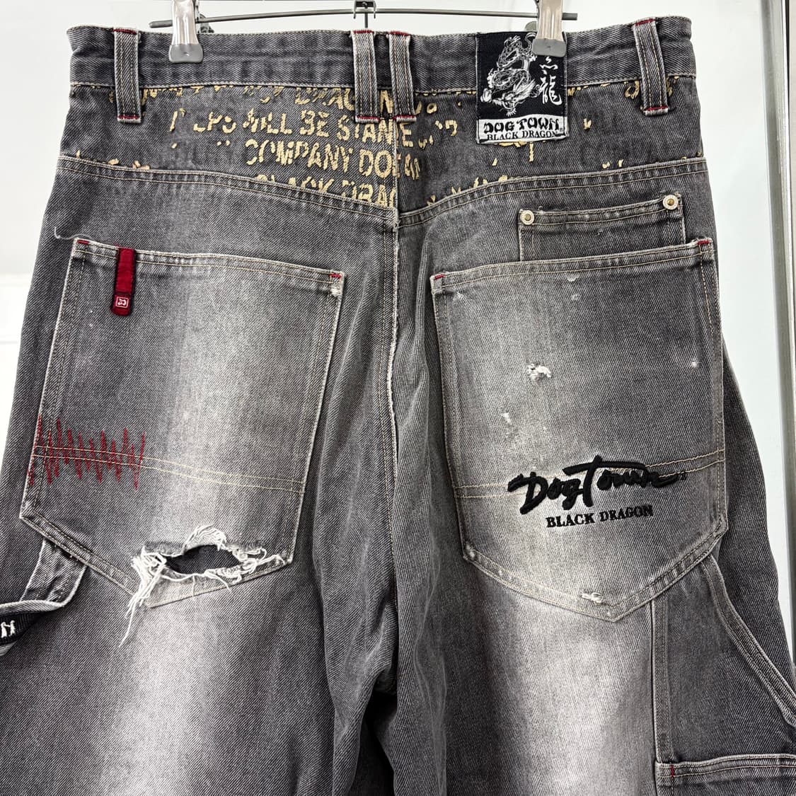 도그타운 올드스쿨 데미지 데님 팬츠 상품이미지7