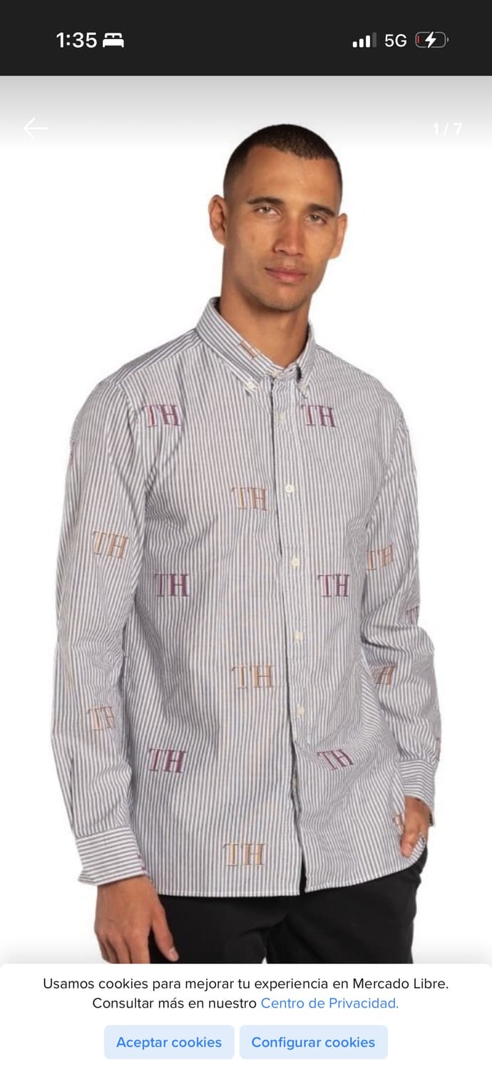 타미힐피거 스트라이프 셔츠 상품이미지2