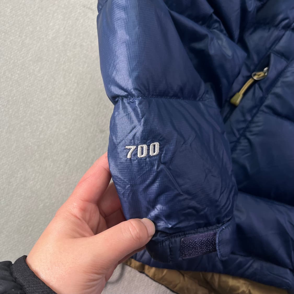 100 노스페이스 700 눕시 후디 경량패딩 상품이미지5