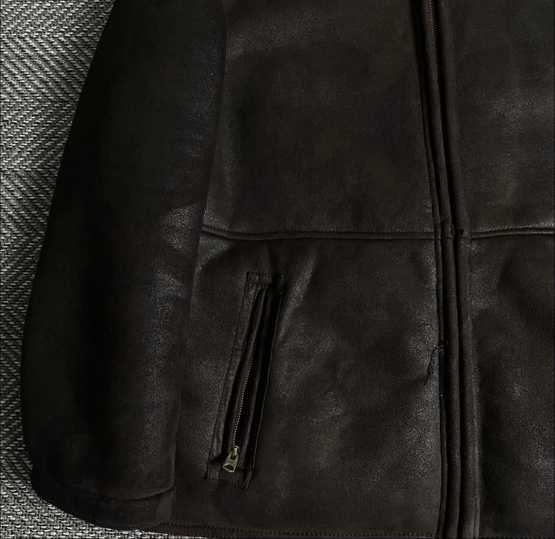 컬럼비아 USA 오리지날 브라운 스웨이드 무스탕 y 2435후르츠 상품이미지3