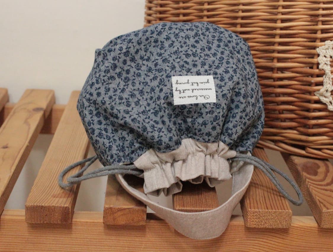 핸드메이드 손잡이 스트링 파우치 상품이미지5