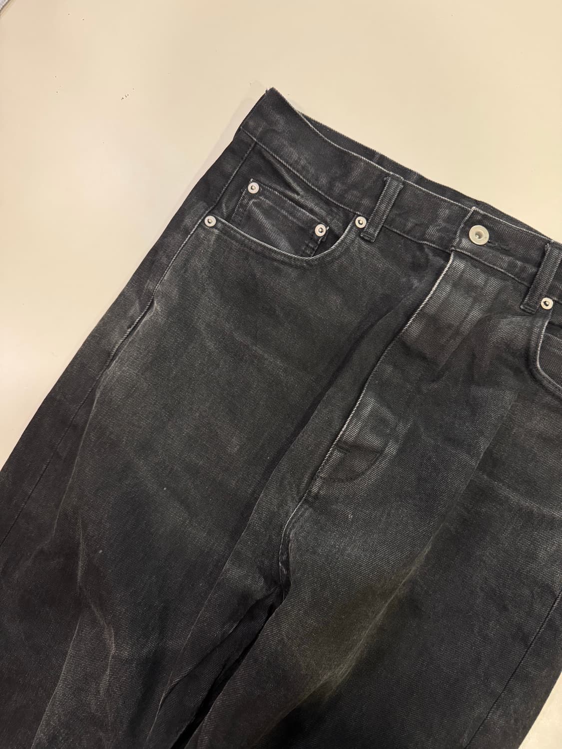 릭오웬스/geth cut denim/32 상품이미지4