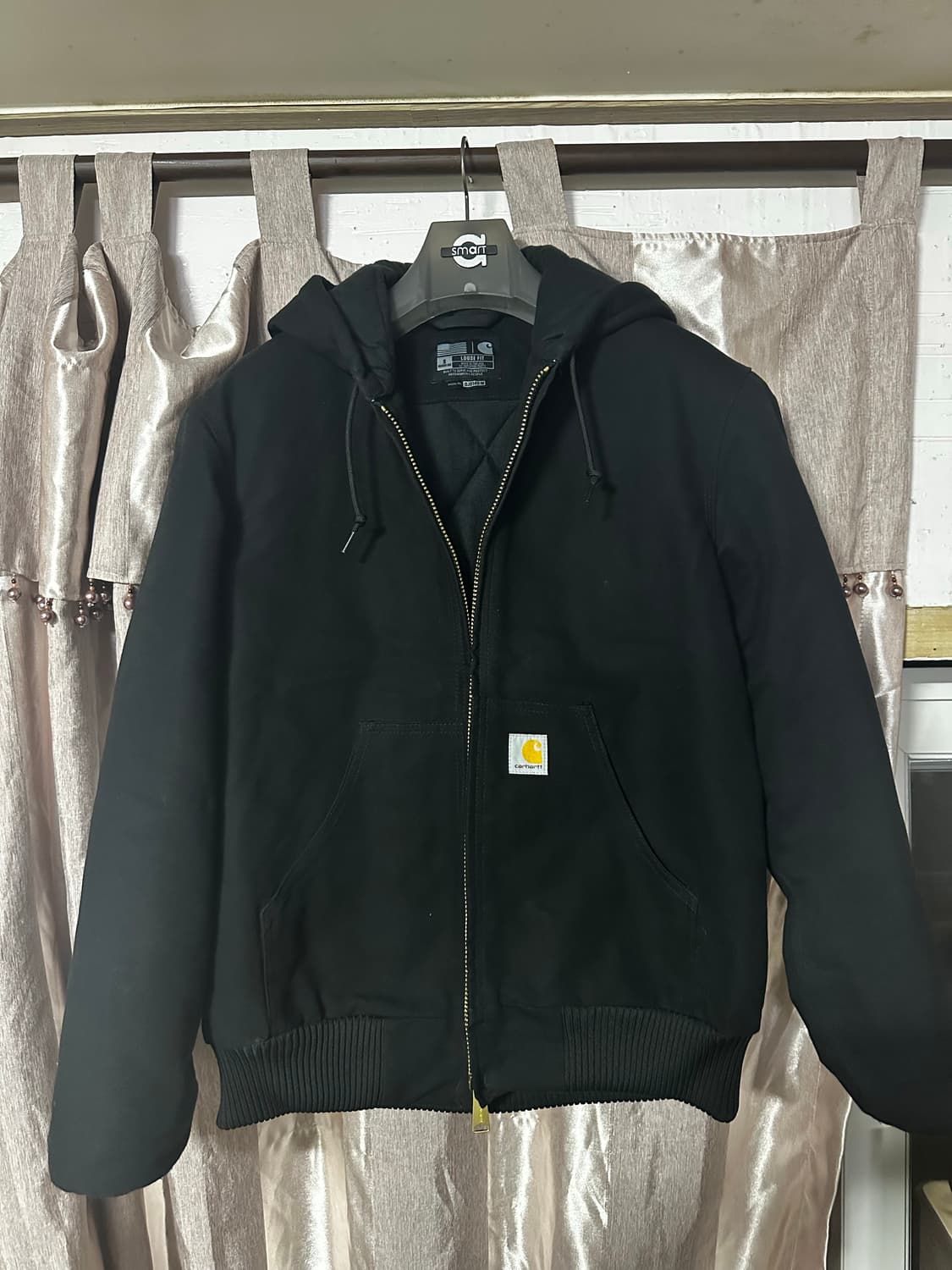 칼하트 액티브 자켓 j140 블랙 상품이미지1