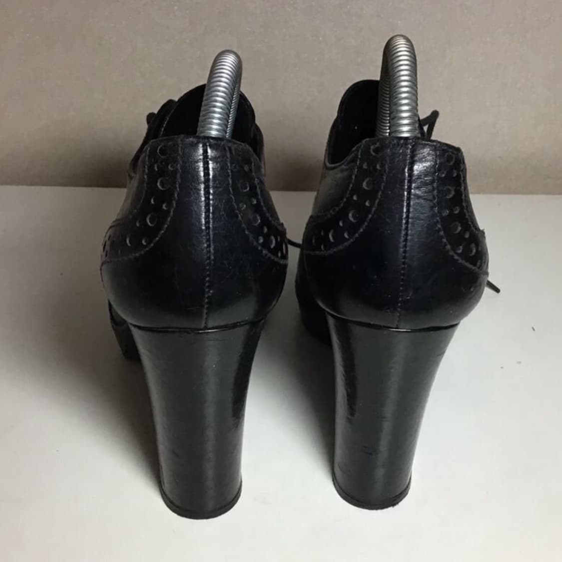 PRADA  프라다 윙팁 부티 슈즈(37 사이즈)해외발송 상품이미지5