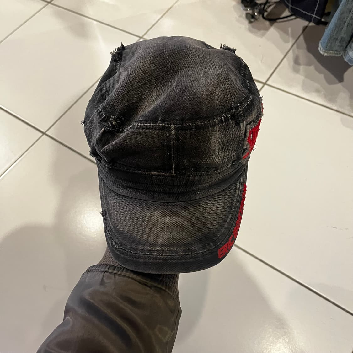 본더치 빈티지 워싱 데미지 캡 상품이미지2