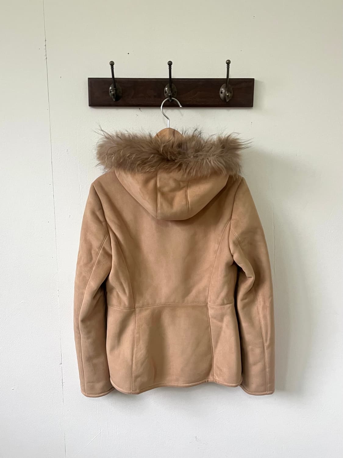 LINE 머스타드 무스탕 퍼 자켓 상품이미지3