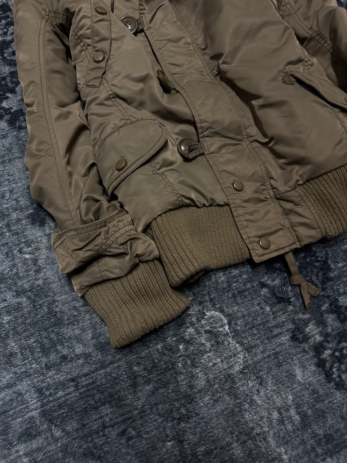 Goa 00s archive n-2b fur jacket 상품이미지4