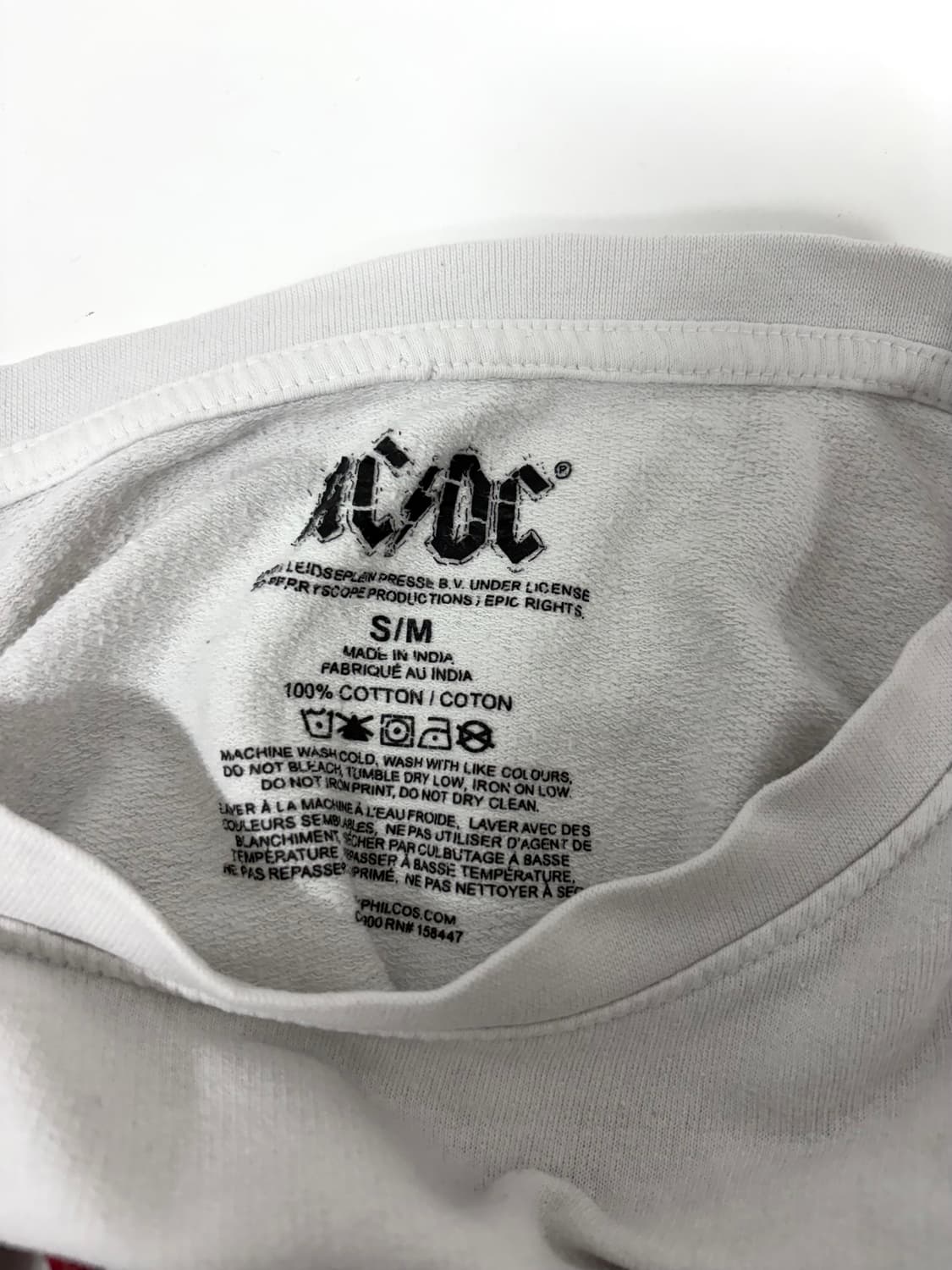 [s/m] ac/dc 긴팔티 상품이미지5