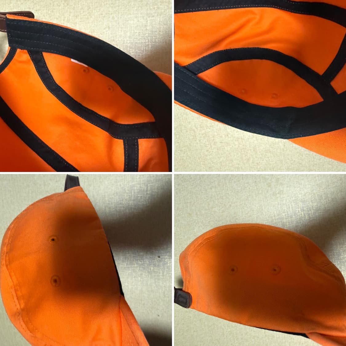 슈프림 워시드 치노 트윌 캠프캡 라이트 오렌지 - 23FW 상품이미지7