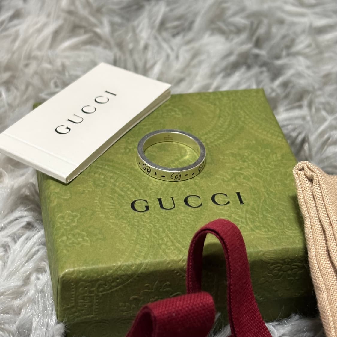 구찌 실버 고스트링 18호 급처 상품이미지1