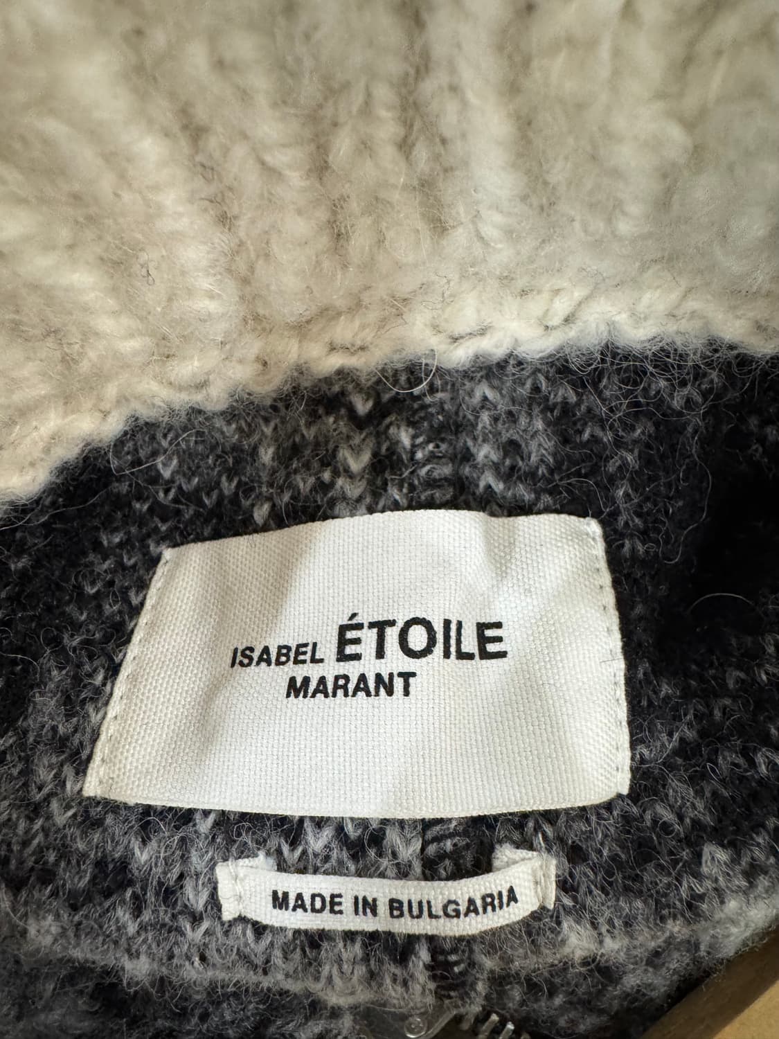 이자벨마랑 체크 알파카 자켓 상품이미지6