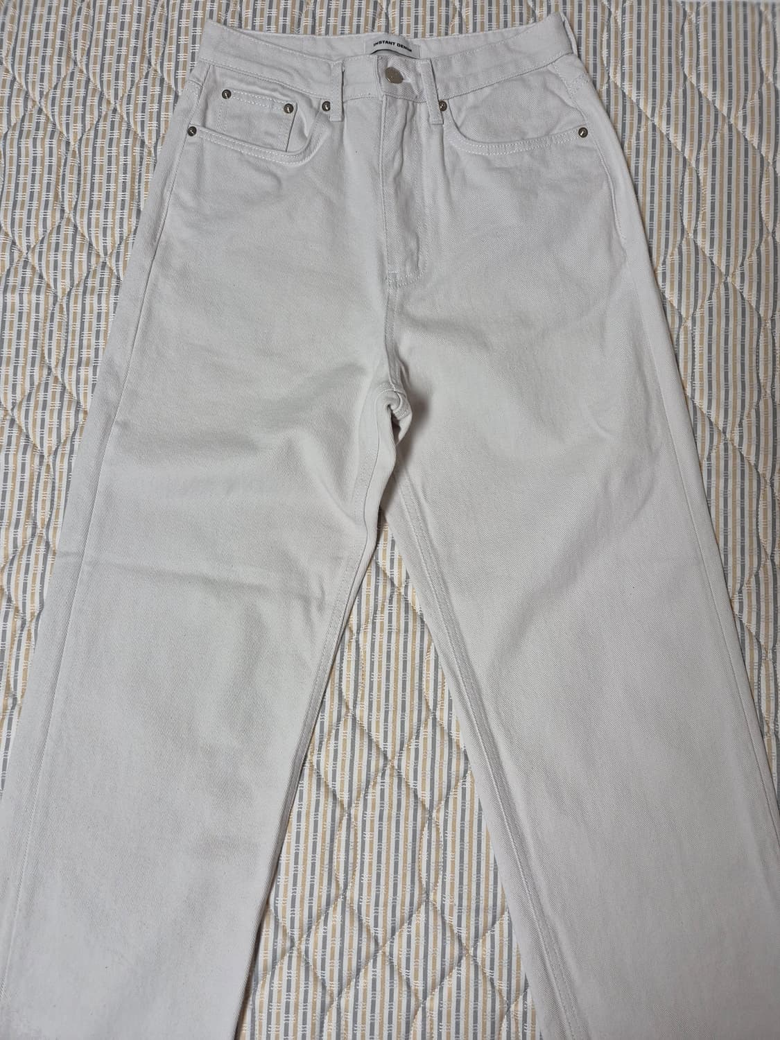 브랜디드 1855 라이트 그레이 진 엑스트라 와이드 스트레이트 26 상품이미지2