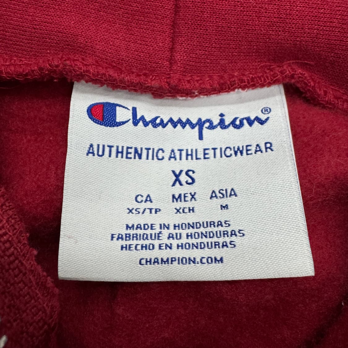 챔피온 스탠포드 후드집업 레드 상품이미지6