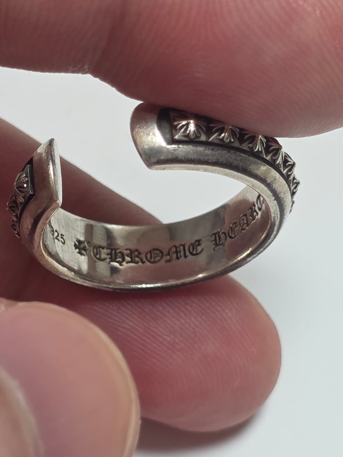 [US10] CH 오픈밴드링 크롬하츠 Chromehearts 상품이미지4