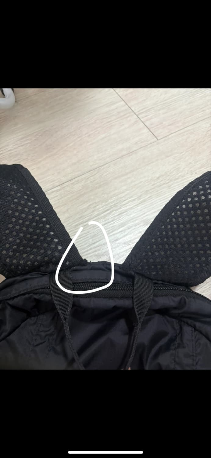 팔라스 x 갭 백팩 블랙 24SS 상품이미지3