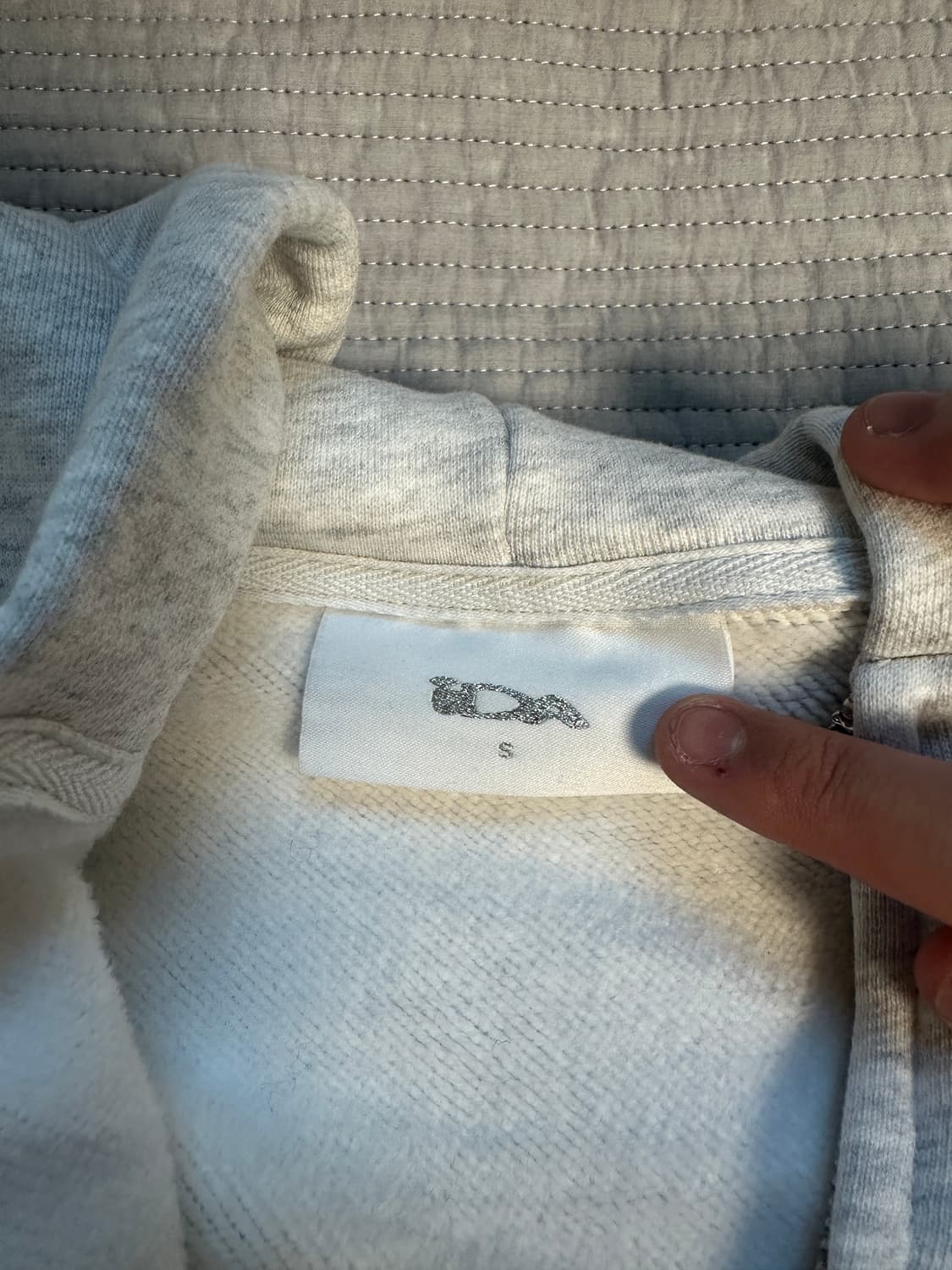 ida 그레이 후드 s 상품이미지3