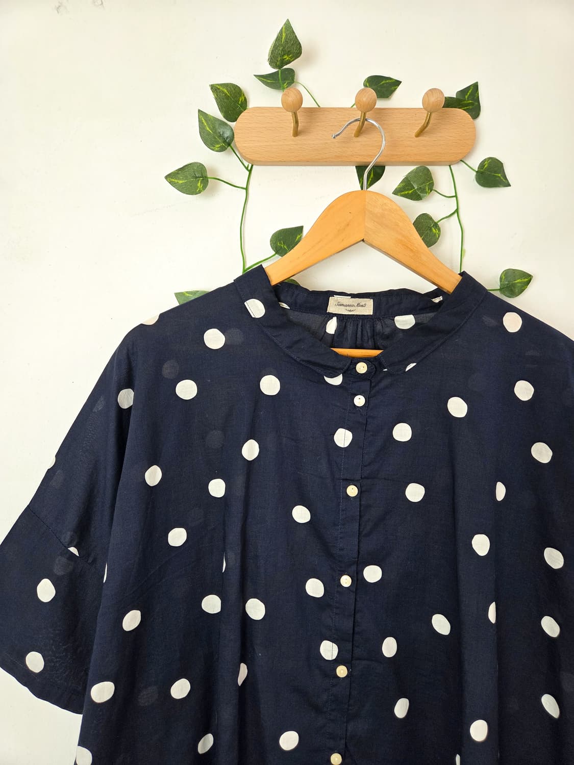 sm2 도트 반팔 셔츠 상품이미지2