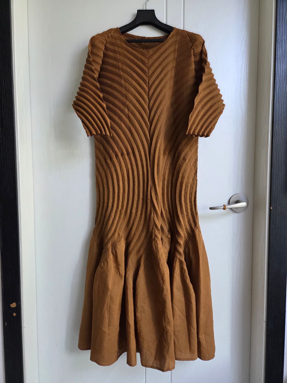 요이츠 플리츠 주름 원피스  free 상품이미지2