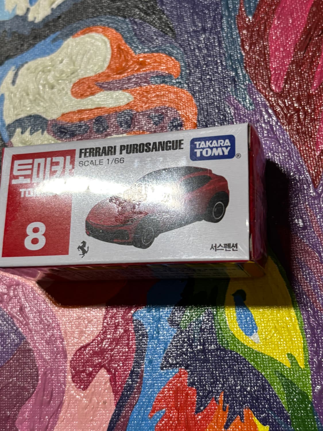 미개봉) 페라리 푸로산게 다이캐스트 토미카 인테리어 소품 상품이미지3