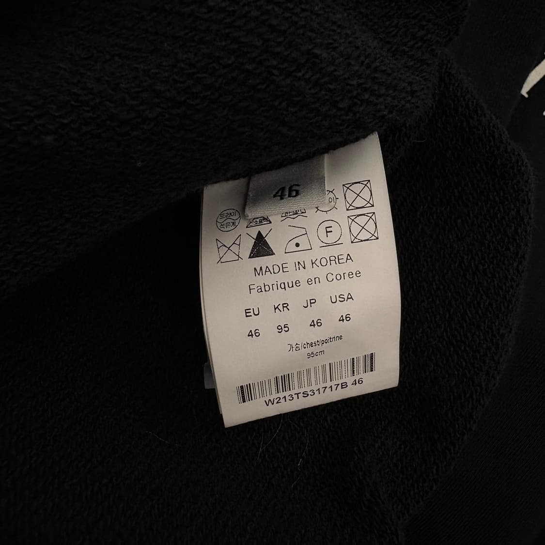 우영미 백로고 후드티 상품이미지9