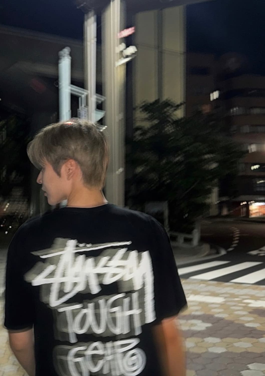 스투시 터프 기어 티셔츠 블랙 M 상품이미지9