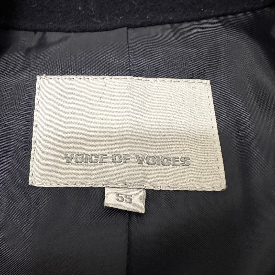 VOV 보브 여성 울 캐시미어 롱 코트 네이비 55사이즈 상품이미지4