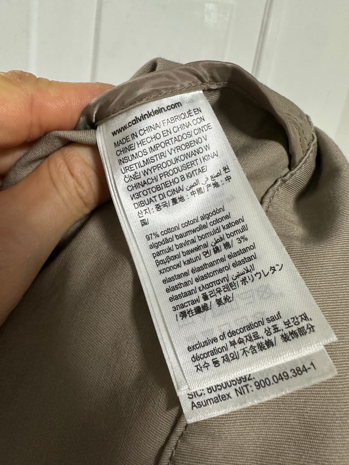 캘빈클라인 라이트웨이 크롭 유틸리티 자켓 상품이미지4