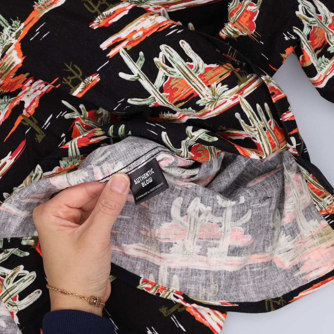 L 어센틱블로우 패턴 셔츠 0410H1 상품이미지4