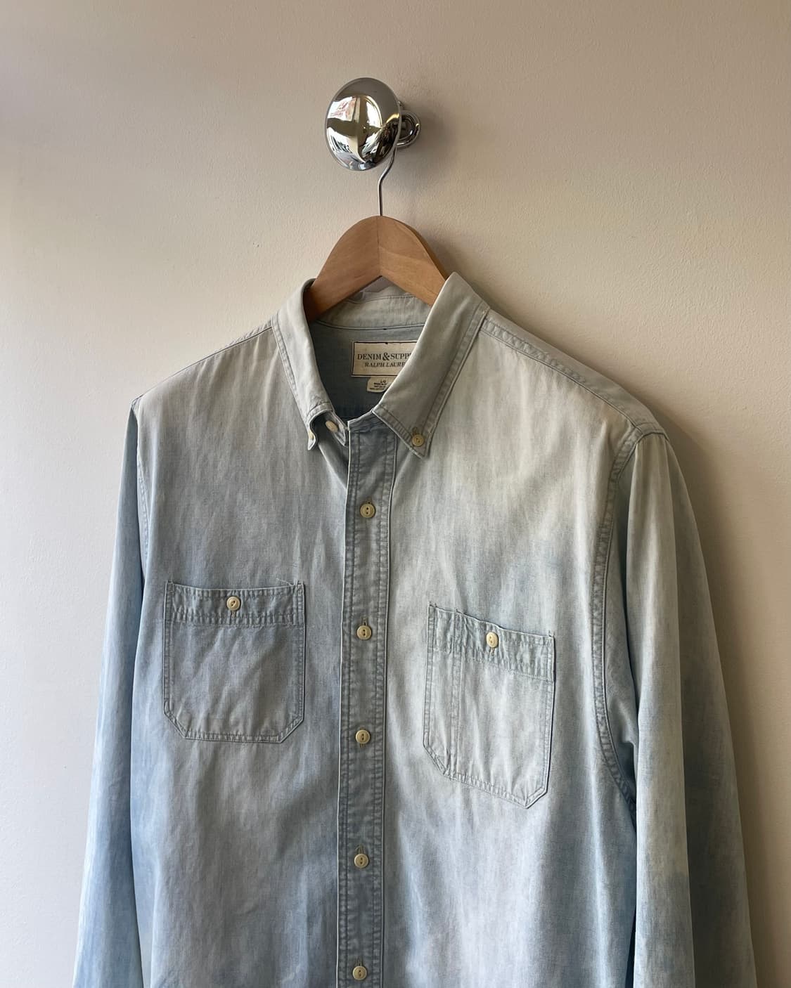 Denim & Supply chambray 데님앤서플라이 샴브레이 셔츠 상품이미지2