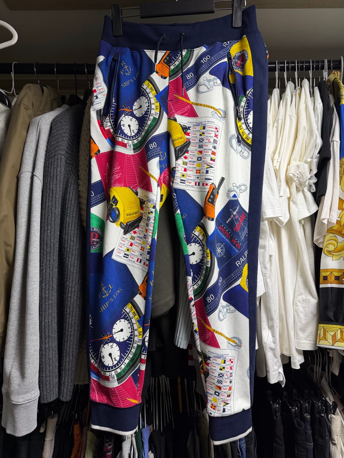 폴로 요트플래그 조거팬츠 상품이미지1