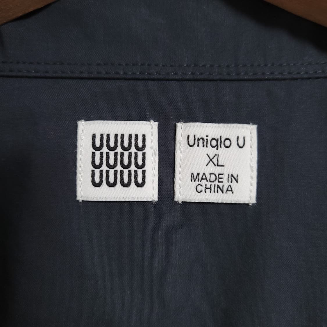 (XL) UNIQLO U 유니클로 유메르 오픈 칼라 셔츠 남방 빅사이즈 상품이미지2