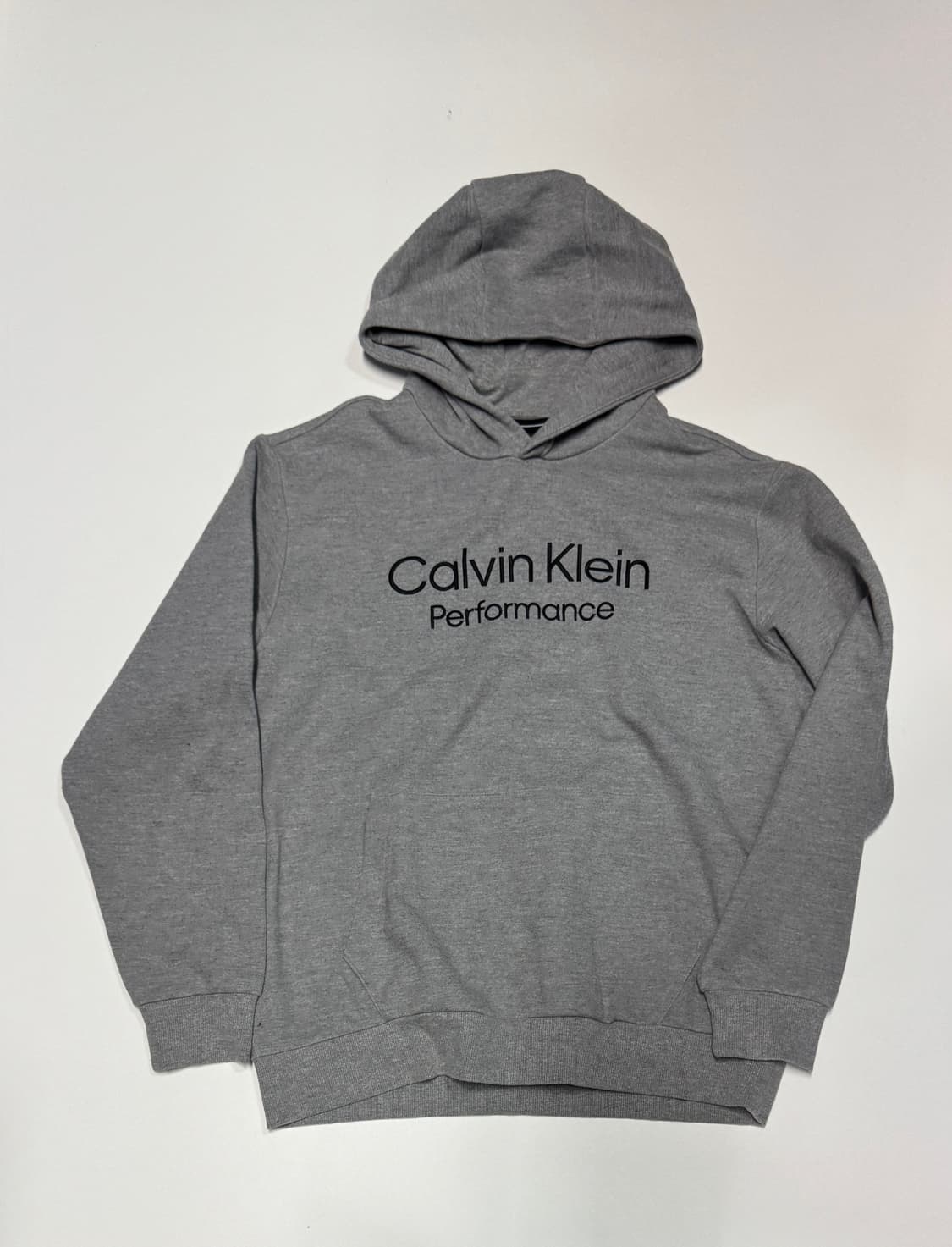 캘빈클라인 시그니처 스펠 로고 후드티 L 상품이미지1