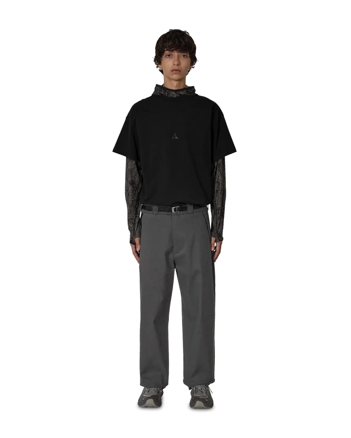 [M,L,XL]로아 하이킹 25fw 버클 치노 팬츠/차콜 상품이미지4