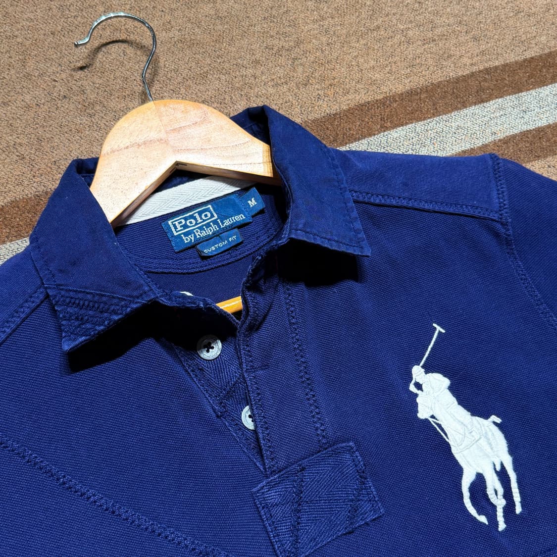 폴로랄프로렌 빅포니 럭비 셔츠 반팔 M 상품이미지2