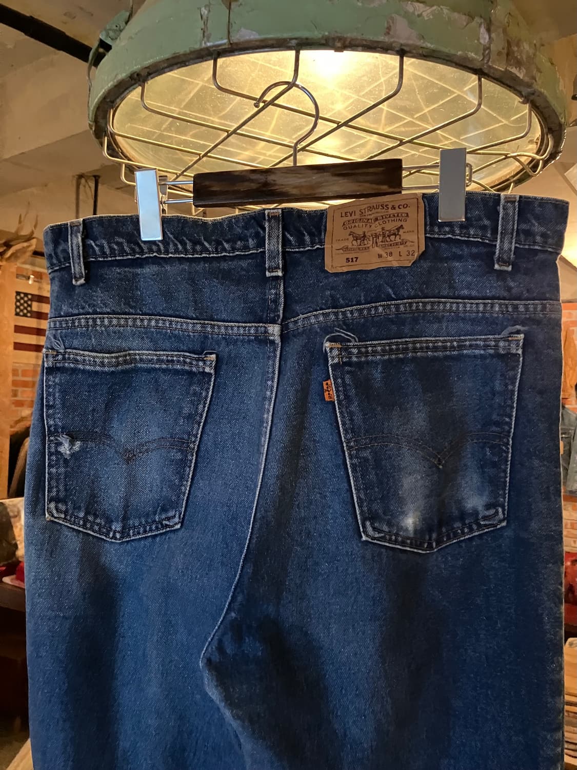 90s USA 빈티지 리바이스 517 부츠컷 데님 팬츠 상품이미지6