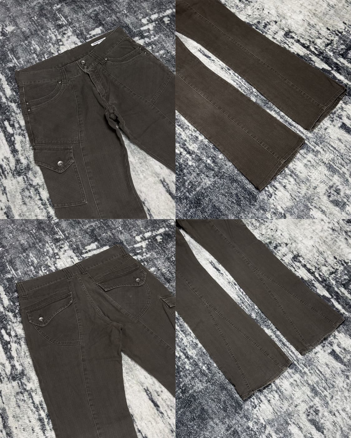 {Semantic Design} Seam Flare Cargo Pants 상품이미지3