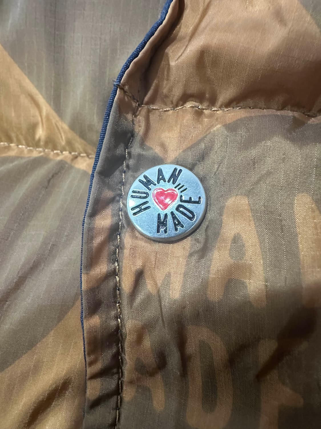 휴먼 메이드 리버시블 다운 베스트 네이비 상품이미지10