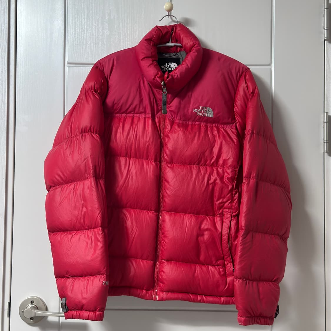 노스페이스 눕시 700 핫핑크 패딩 상품이미지2