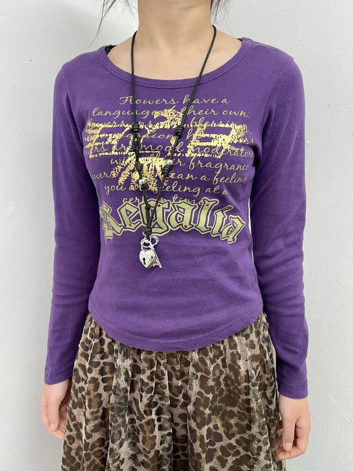 펑크 레터링 큐빅 슬리브 상품이미지3