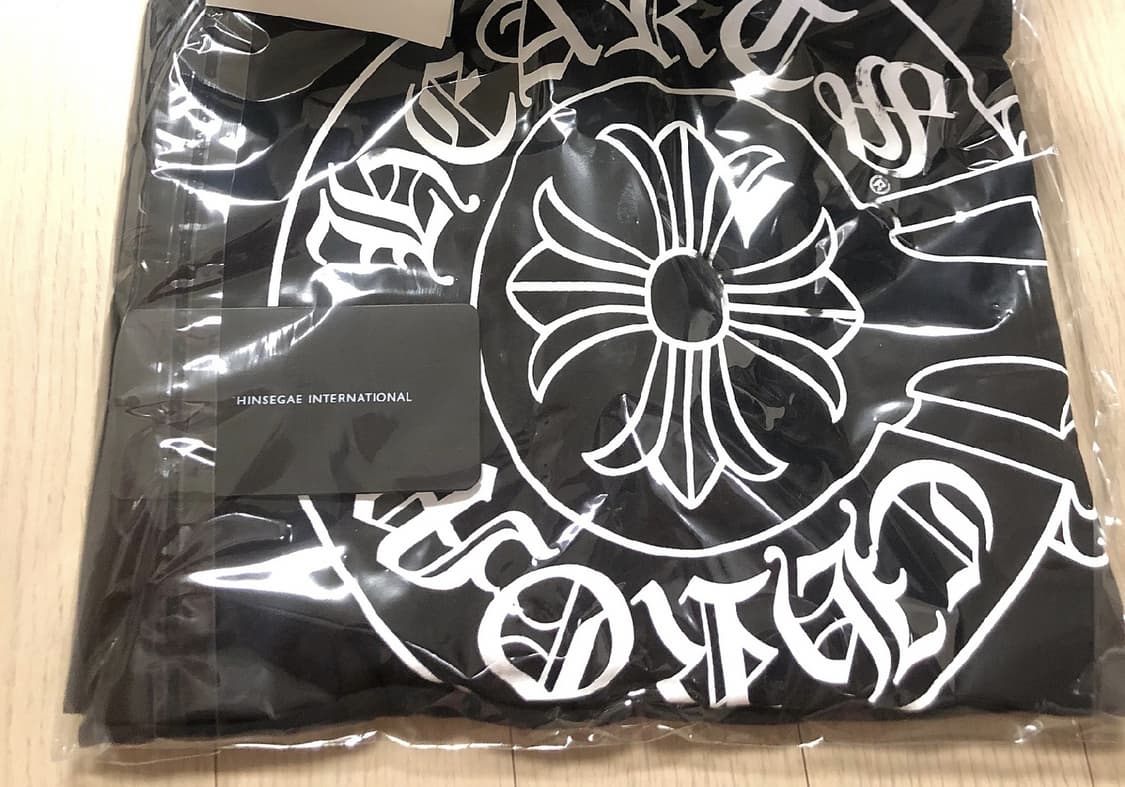 [xxl] 크롬하츠 말발굽 티셔츠 블랙 상품이미지1