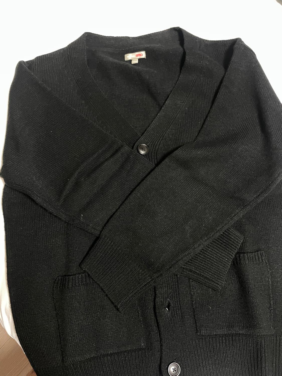 스파오 가디건 블랙 L 상품이미지2
