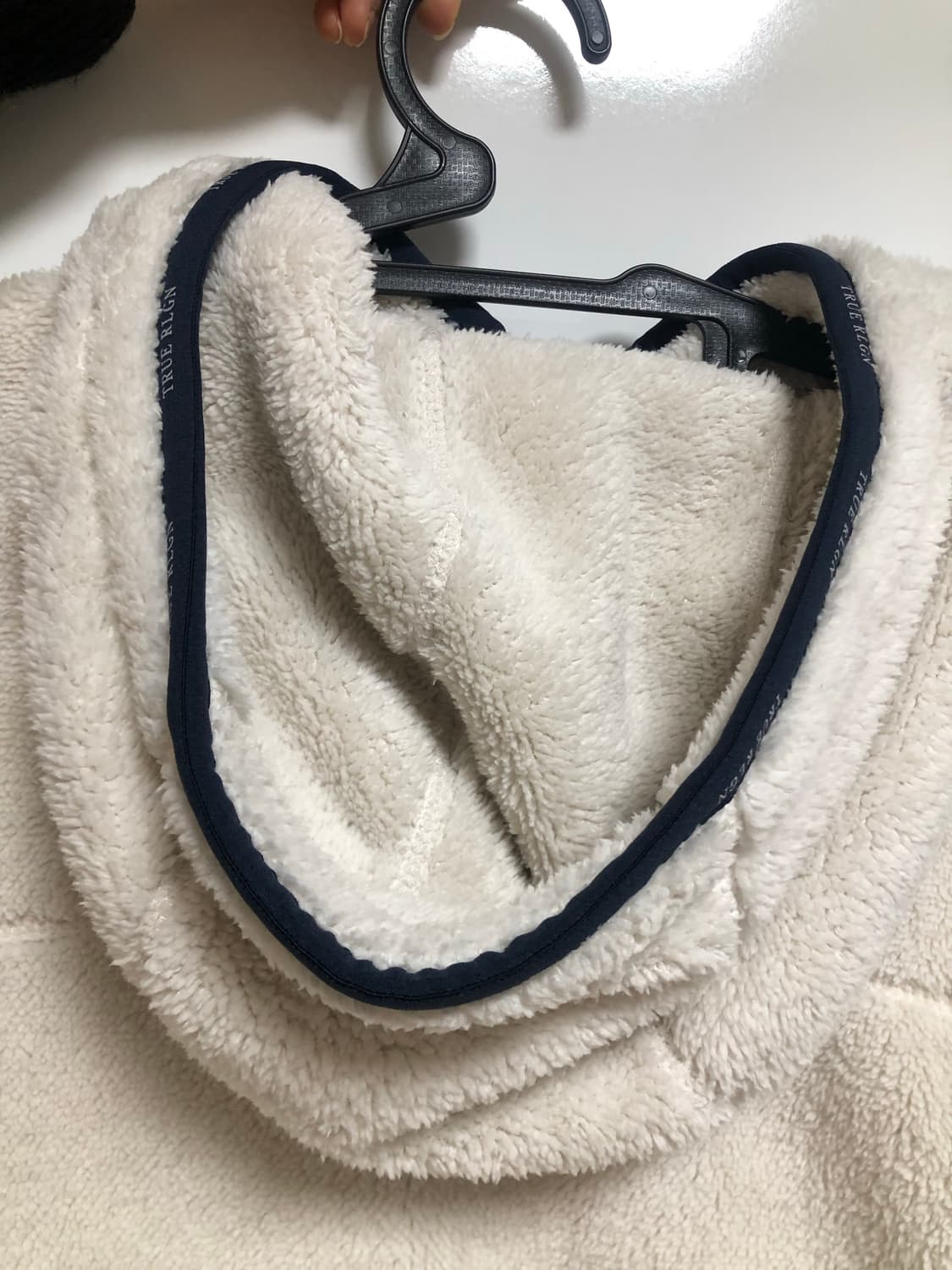 트루릴리젼 플리스 아이보리 M 상품이미지4