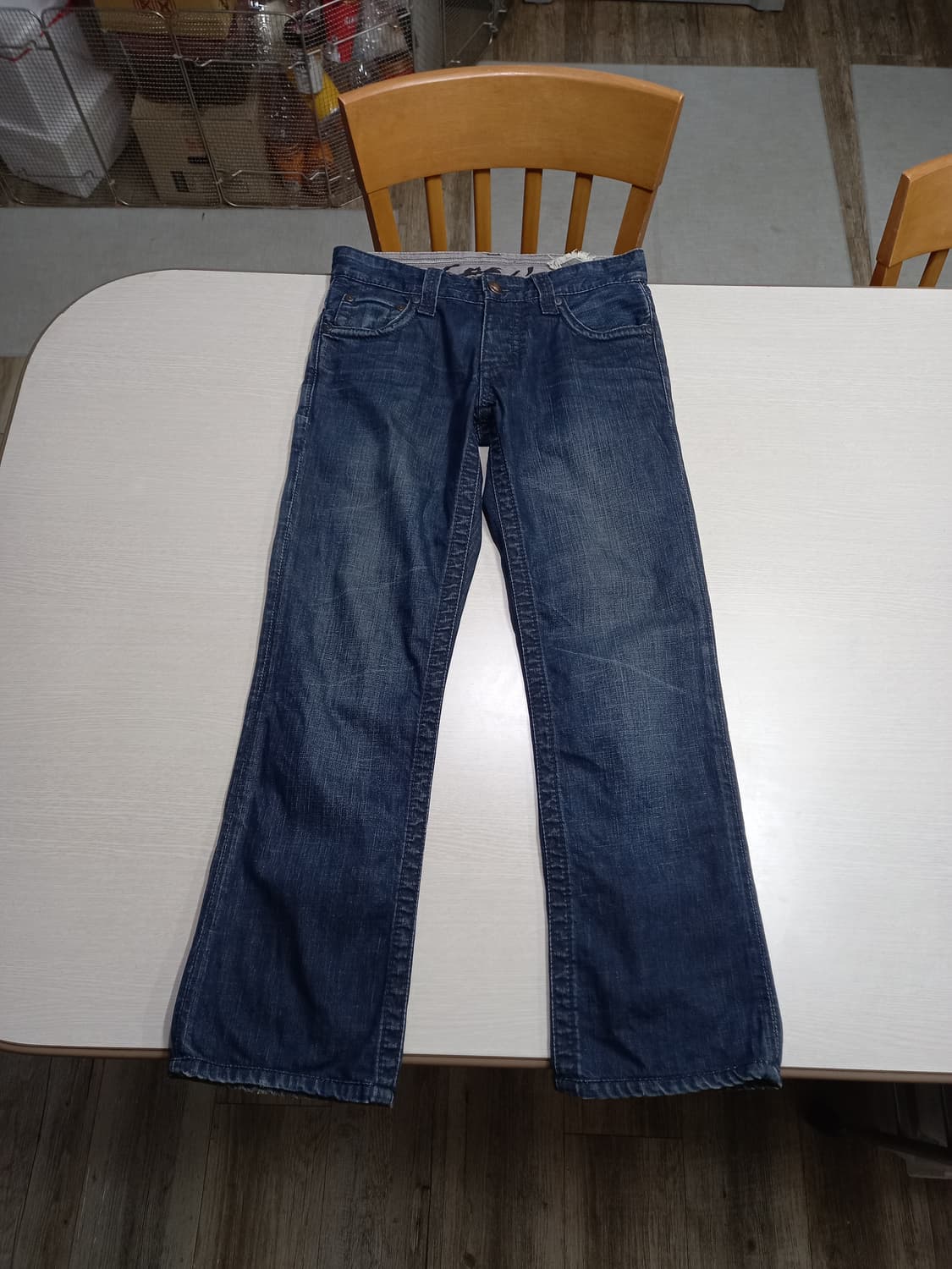 29 스티치스 HongKong 약골반 워싱 약부츠컷 진청 29-550 상품이미지1