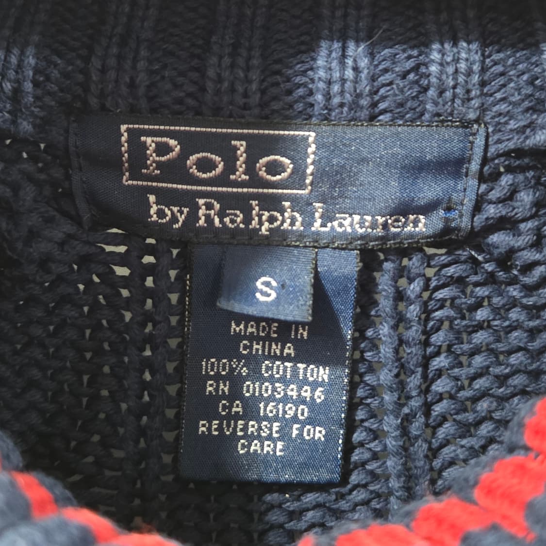 폴로랄프로렌 우먼 케이블 니트 집업 S 상품이미지3