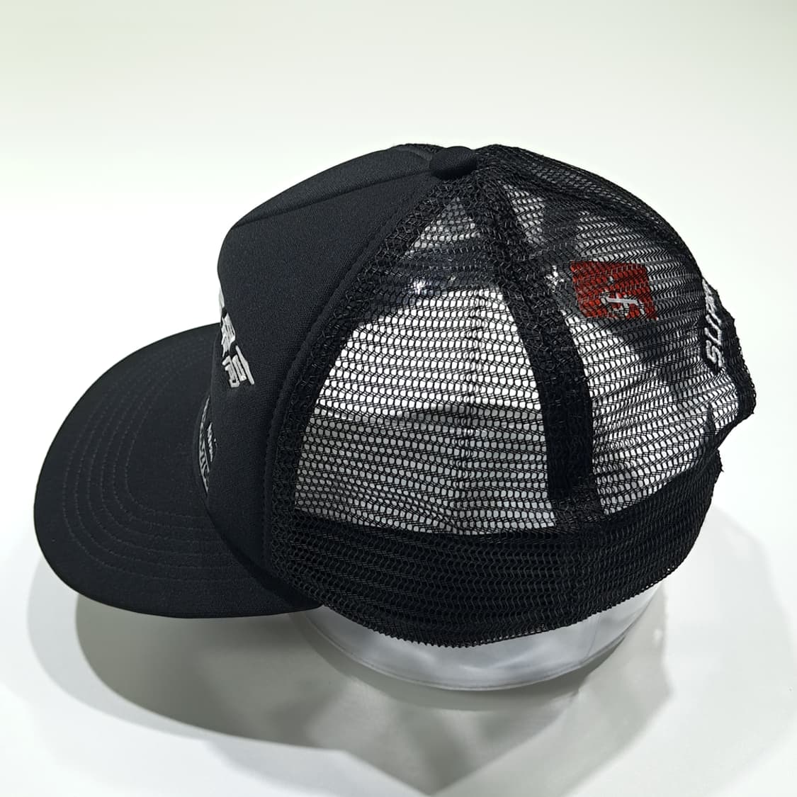 CL960 슈프림 22FW 트랜스포트 블랙 메쉬 5패널캡 모자 상품이미지4