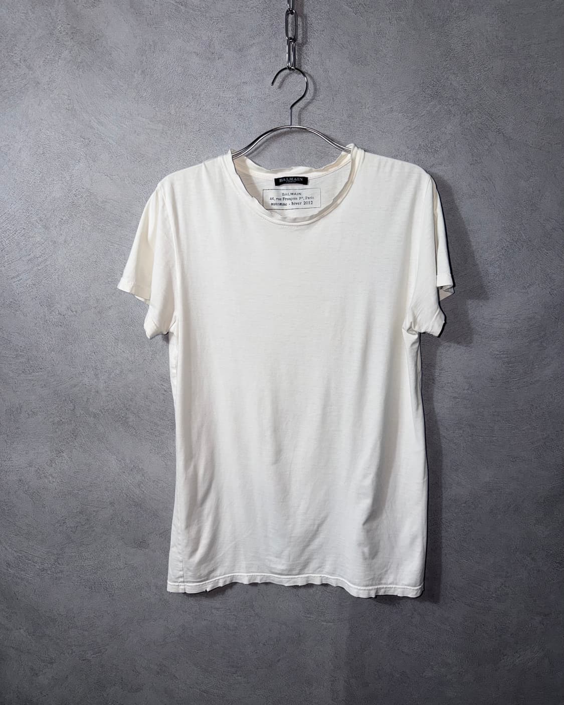 Balmain 2012 SS Distressed T-shirt 상품이미지1